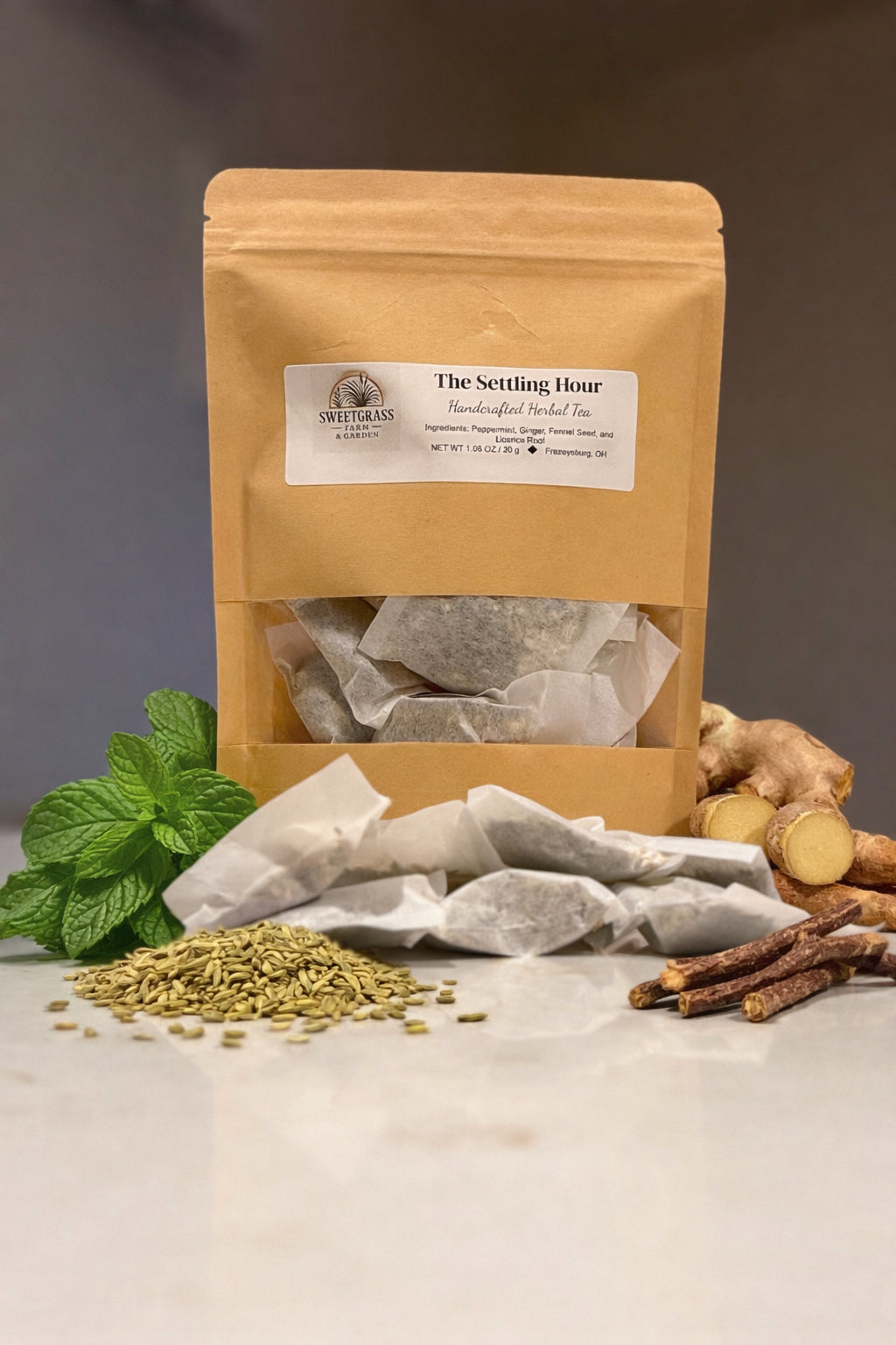 The Settling Hour - Handcrafted Herbal Tea