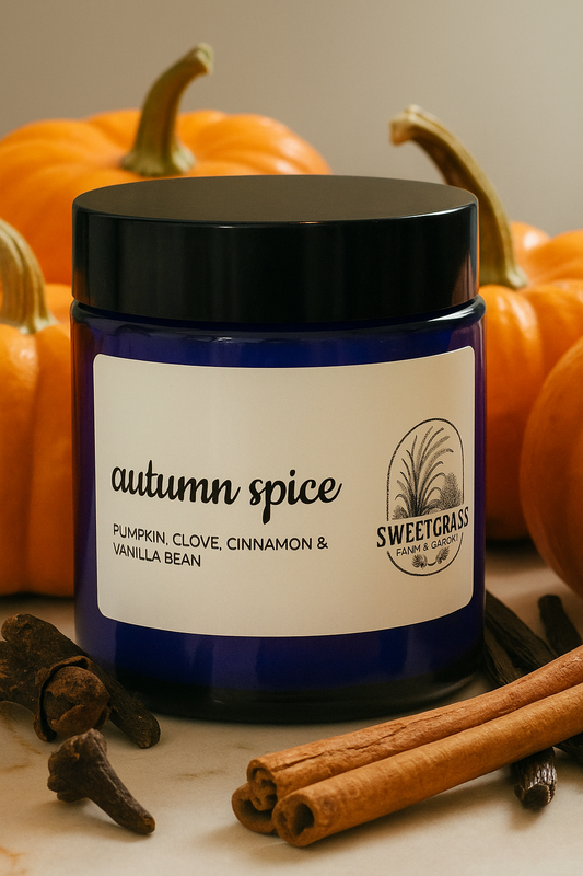 Autumn Rise - Pumpkin, Clove, Cinnamon, and Vanilla Bean - 4oz